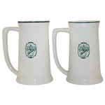 Classic Pinehurst Golf Club/Country Club '1898' Ceramic Buntingware Steins