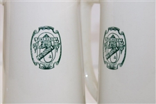 Classic Pinehurst Golf Club/Country Club '1898' Ceramic Buntingware Steins
