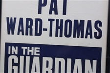 Enjoy Golf with Pat Ward-Thomas in the Guardian' Large Classic Advert