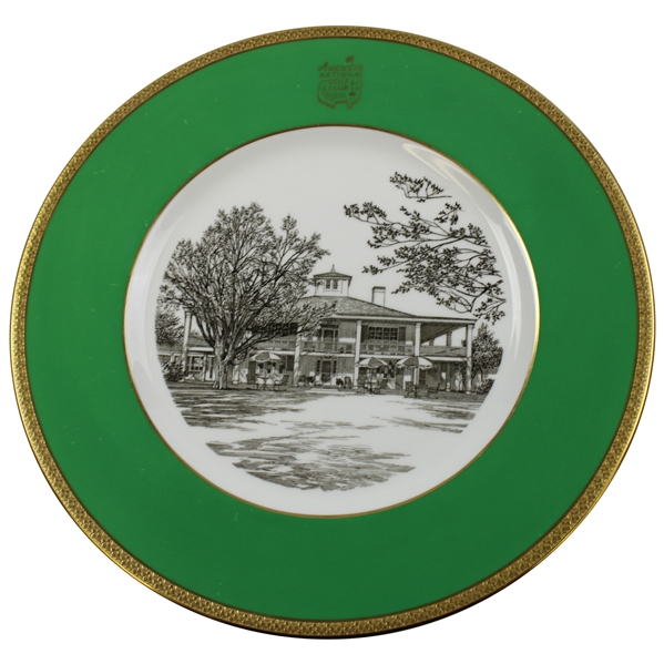 Augusta National GC Member Clubhouse Wedgwood Bone China Ltd Ed Plate #213