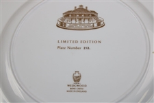 Augusta National GC Member Clubhouse Wedgwood Bone China Ltd Ed Plate #213