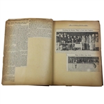 1935 The Ryder Cup at The Ridgewood CC Program/Binder w/Newspaper Clippings & Info