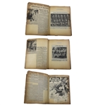 1935 The Ryder Cup at The Ridgewood CC Program/Binder w/Newspaper Clippings & Info