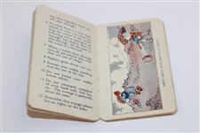 1933 Golf Penalties Booklet - Compliments of Dunlop Tire & Rubber Co.