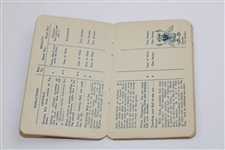 1933 Golf Penalties Booklet - Compliments of Dunlop Tire & Rubber Co.