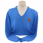 1888 Royal Portrush Golf Club Blue Glenmuir Lambswool Sweater - 48" (XXL)