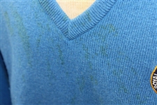 1888' Royal Portrush Golf Club Blue Glenmuir Lambswool Sweater - 48 (XXL)