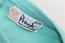 Royal Troon Golf Club Aqua Marine Blue/Green Pringle Sweater - 48 (XXL)