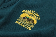 Ballyliffin Golf Club Dk Green Blamoral Wool/Acrylic Sweatervest - 48 (XXL)