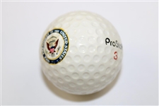 The President of the United States George Bush Logo Wilson ProStaff Golf Ball in Box