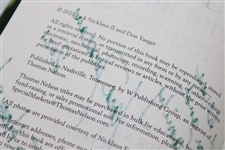 Jack Nicklaus II Signed 2021 'Best Seat in the House' Book - Personalized JSA ALOA