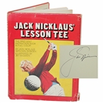 Jack Nicklaus Signed 1977 Jack Nicklaus Lesson Tee Book JSA ALOA