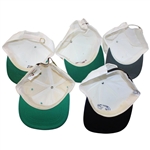 Five (5) Golf Hats - Shoal Creek, Melrose, World Woods, MidPines & Rabat-Morocco