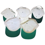 Five (5) Golf Hats - Sawgrass, Royal Aberdeen, Solheim Cup, Indianwood & Oakland Hills