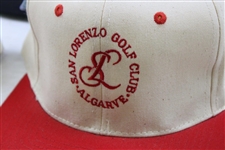 Five (5) Golf Hats - Summer & Squire, The Players, Muirfield, Ballybunion & San Lorenzo