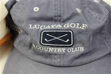 Nine (9) Golf Hats - Valhalla, New Albany, Doral, Geneve, Royal Porthcrawl & others