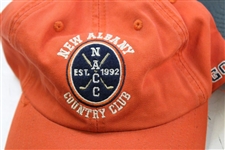Nine (9) Golf Hats - Valhalla, New Albany, Doral, Geneve, Royal Porthcrawl & others