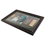 Tiger Woods 'Grand Slam Champion'  Display w/Nameplates, Sequence & Photo - Framed