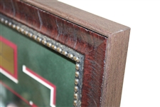 Tiger Woods 'Grand Slam Champion'  Display w/Nameplates, Sequence & Photo - Framed