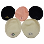 Lahinch GC, Prestwick GC, Royal Troon GC, Malone GC & Portmarnock GC Kangol Caps