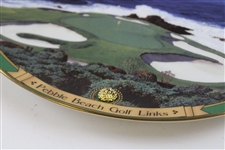 1995 Pebble Beach Golf Links Ltd Ed 'The 7th at Pebble Beach' America's Famous Fairways Plate