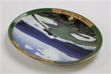 1995 Pebble Beach Golf Links Ltd Ed 'The 7th at Pebble Beach' America's Famous Fairways Plate