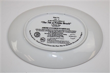 1995 Pebble Beach Golf Links Ltd Ed 'The 7th at Pebble Beach' America's Famous Fairways Plate