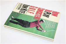 Tom Kite Sigend & Inscribed Book to Harvey Penick 'Hot To Play Consistent Golf' JSA ALOA