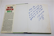 Tom Kite Sigend & Inscribed Book to Harvey Penick 'Hot To Play Consistent Golf' JSA ALOA