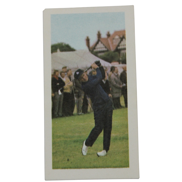 Gary Player 1971 Barratt & Co Famous Sportsman Rookie Card