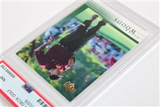 Tiger Woods 2001 Upper Deck Rookie Card PSA Near-Mint 8 #66866736