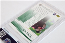 Tiger Woods 2001 Upper Deck Rookie Card PSA Near-Mint 8 #66866736