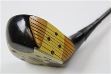 Arnold Palmer's Personal Game Used Toney Penna Persimmon Mod 2 GS Driver