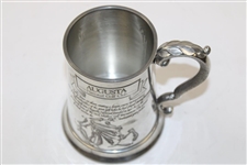 Augusta National Golf Club Pewter Golf Tankard - Made in England