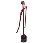 Wooden & Cast Iron Red Golf Hole Cutter Tool
