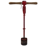 Wooden & Cast Iron Red Golf Hole Cutter Tool