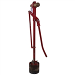 Wooden & Cast Iron Red Golf Hole Cutter Tool