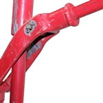 Wooden & Cast Iron Red Golf Hole Cutter Tool