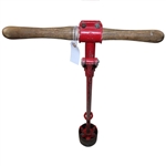 Wooden & Cast Iron Red Golf Hole Cutter Tool