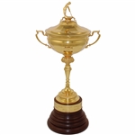 2012 Official Ryder Cup Trophy Given to Past PGA President Jim Remy