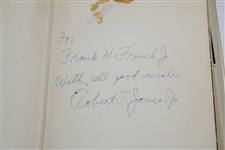Bobby Jones Signed & Inscribed 1960 'Golf Is My Game' Book JSA ALOA