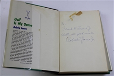 Bobby Jones Signed & Inscribed 1960 'Golf Is My Game' Book JSA ALOA