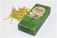 c.1920's Complete Set of 18 Hodell 'Unbreakable Tees' in Original Box - Excellent Condition