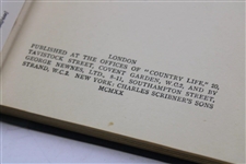 1920 'Some Essays on Golf-Course Architecture' Book by Colt & Allison w/Mackenzie, Hutchinson, Low & others