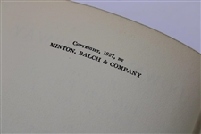 1927 'Down The Fairway' First Edition Book by Bobby Jones & O.B. Keeler