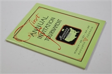 1934 Annual Invitation Tournament (First Masters) Reproduction Program