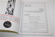 1934 Annual Invitation Tournament (First Masters) Reproduction Program