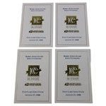 Bobby Jones 1998 Stamp Unveiling Packets w/Cachets & Stamp Sheets of Jones, Ouimet & Babes