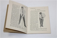 1923 'Ten Lessons In Golf' Booklet by Jack Burke Sr.