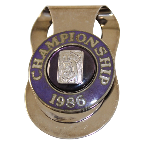 1986 TPC Championship Contestant Badge/Clip